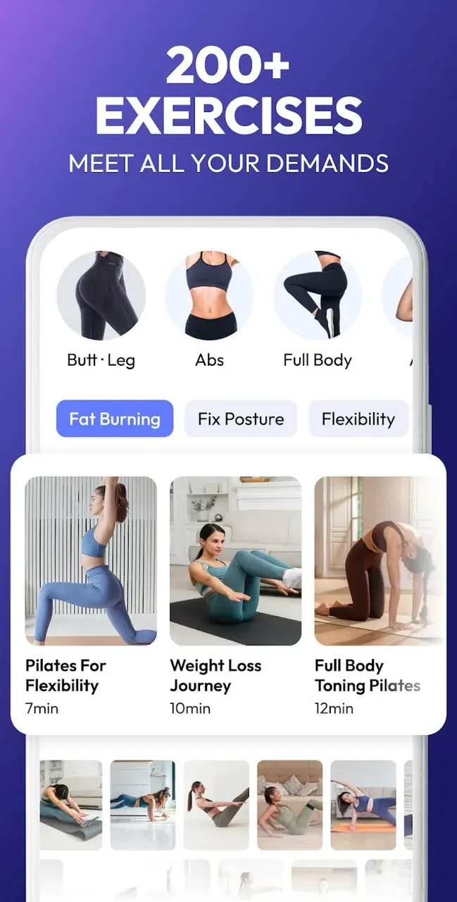 Pilates Workout at Home screenshot 6