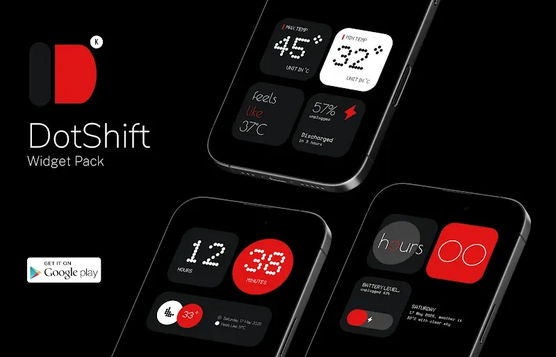 DotShift Widgets For KWGT screenshot 3