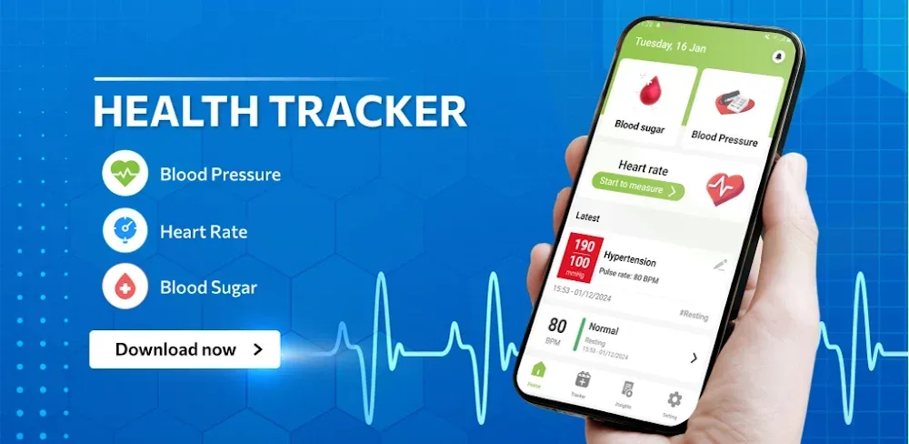 Health Tracker screenshot 1