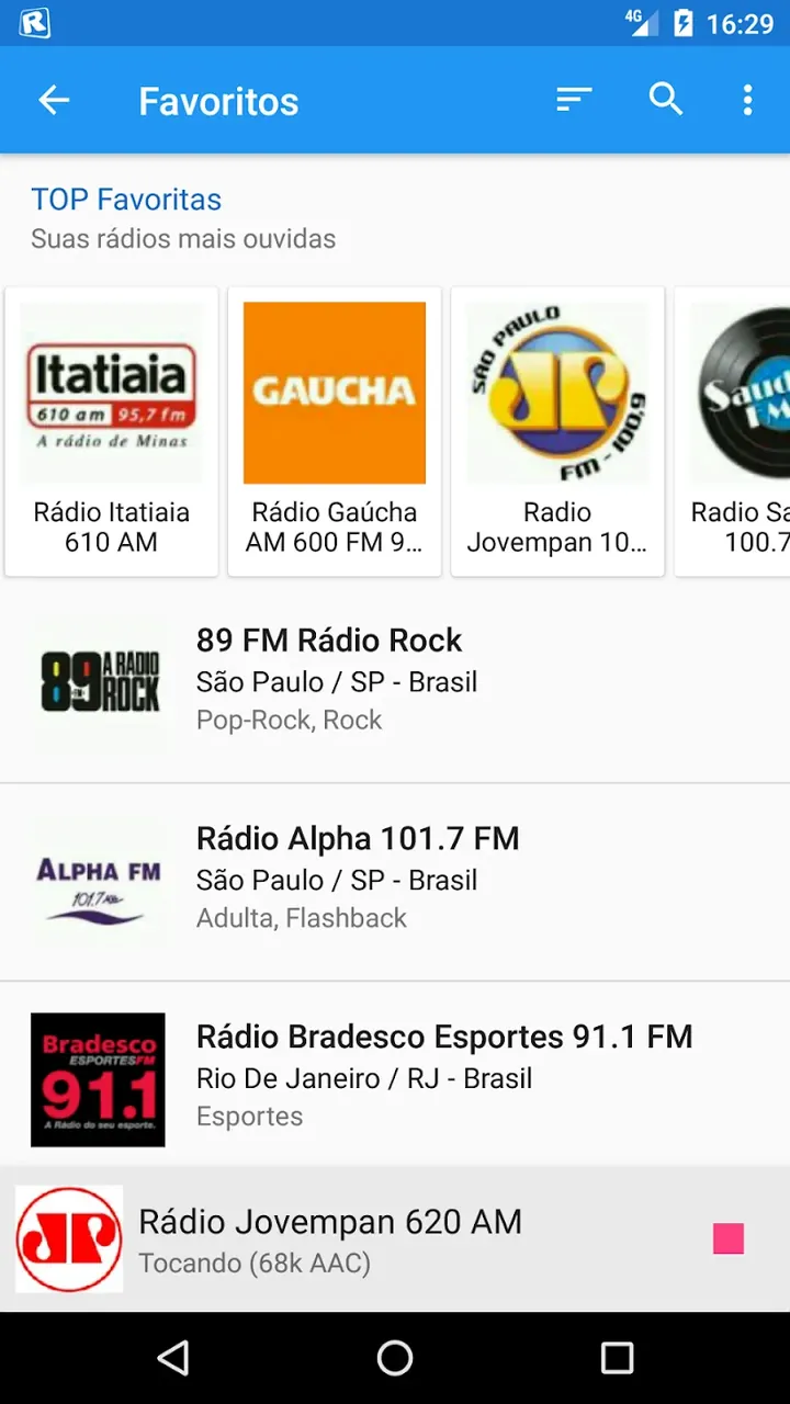 RadiosNet screenshot 3