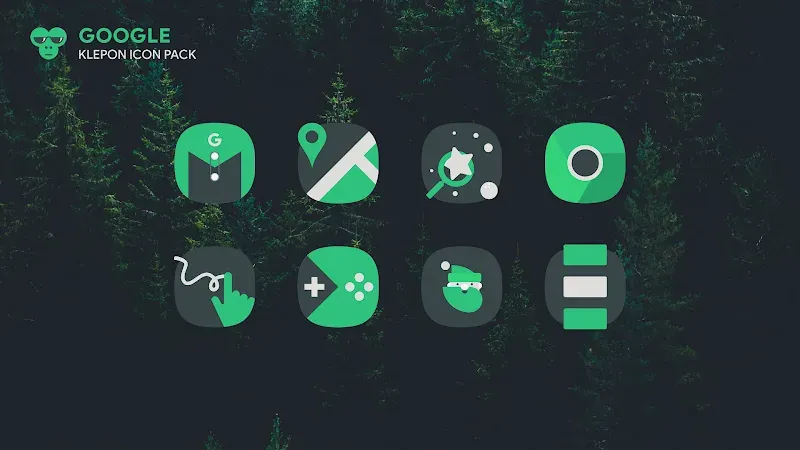 Klepon: Dark Icon Pack screenshot 4