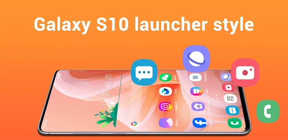 Super S10 Launcher, Galaxy S10 screenshot 1