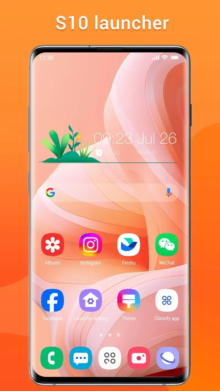 Super S10 Launcher, Galaxy S10 screenshot 2