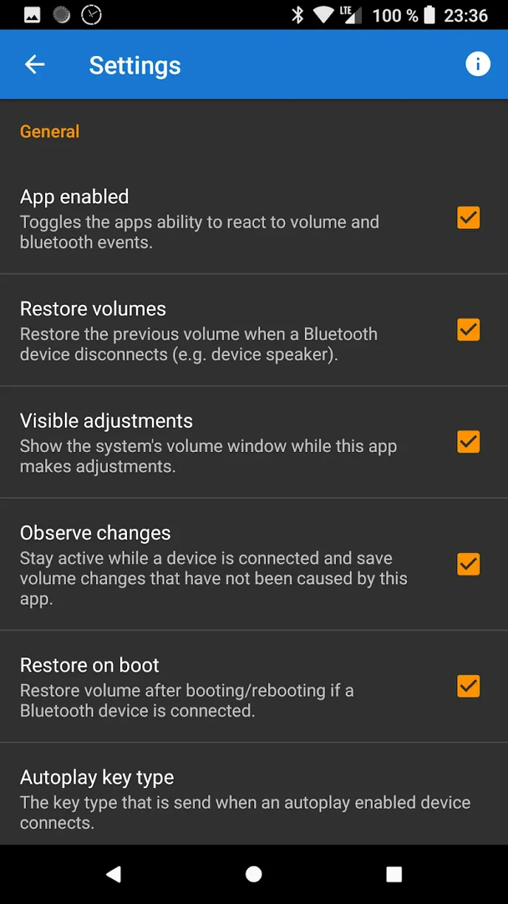 Bluetooth Volume Manager screenshot 4