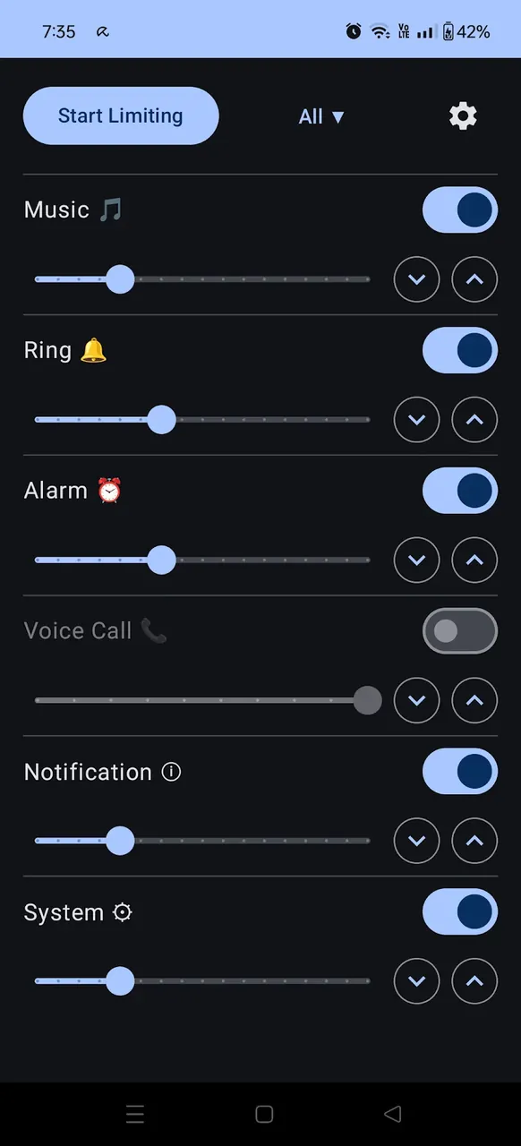 Volume Limiter 2 screenshot 3