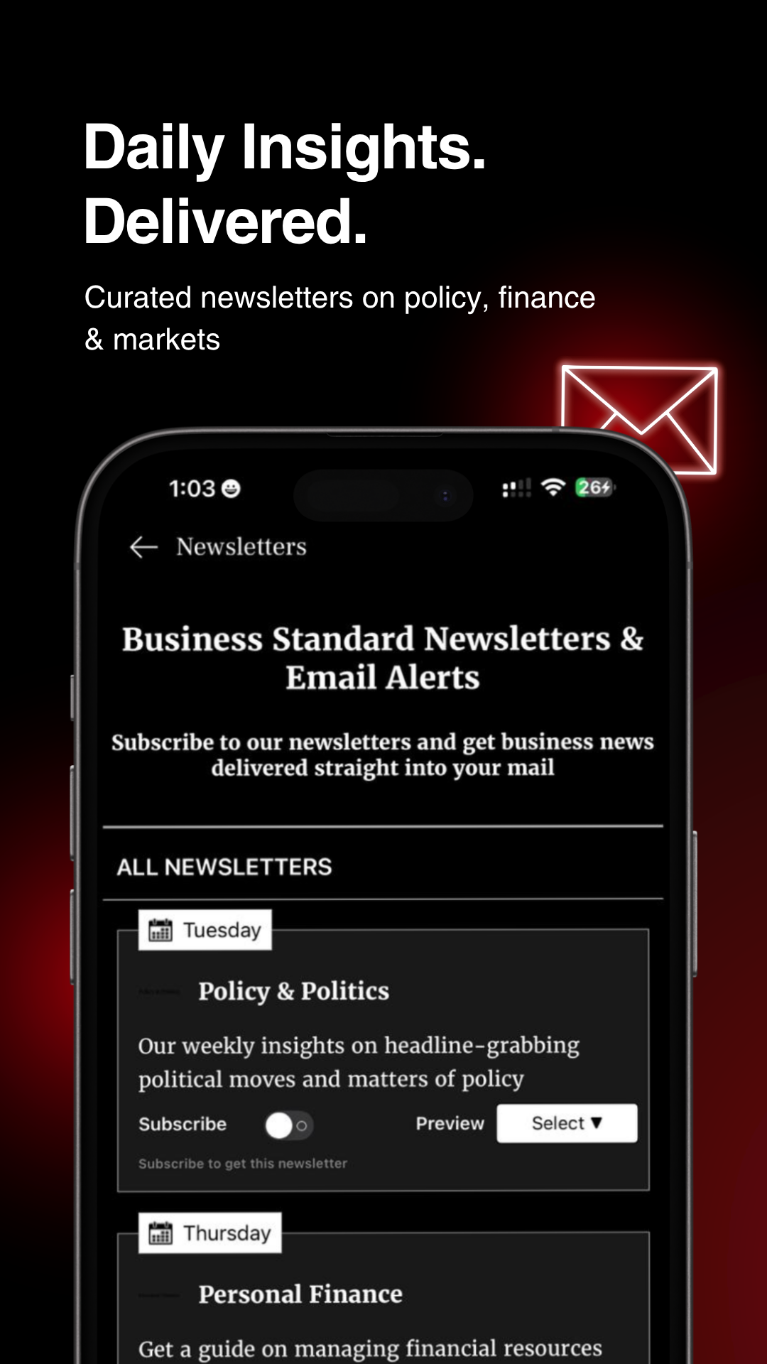 Business Standard: Market News screenshot 4