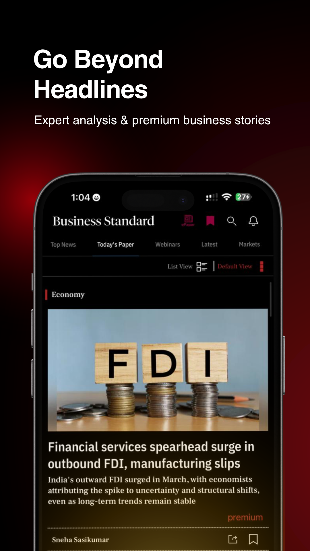 Business Standard: Market News screenshot 5