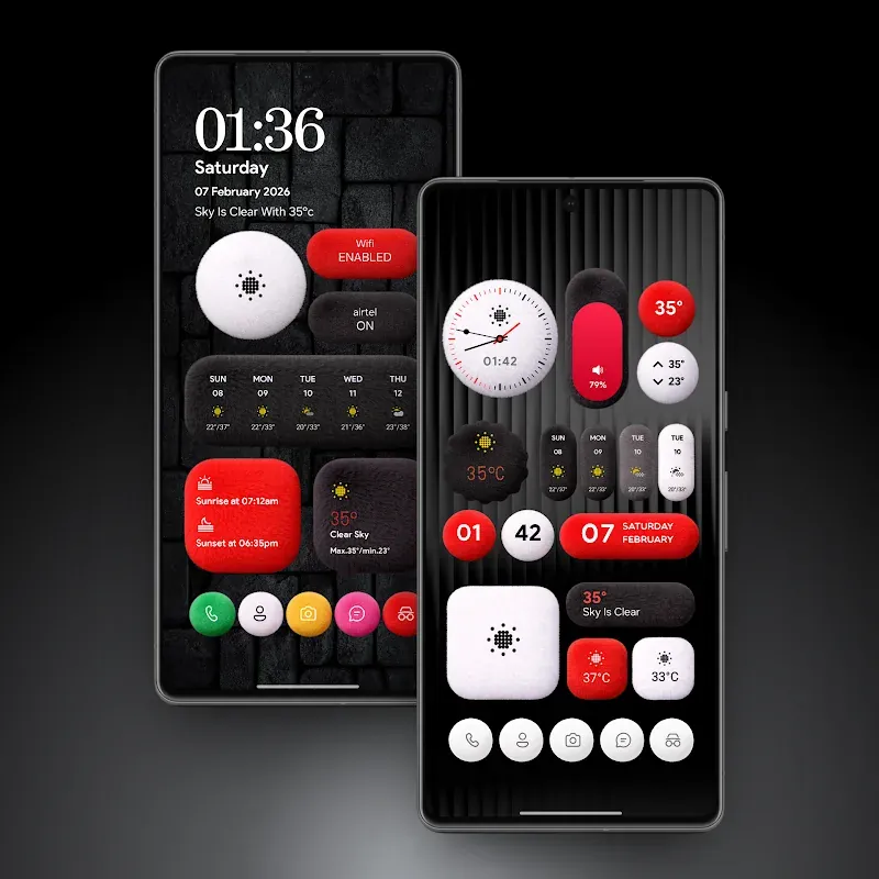 Fluffy Thing KWGT screenshot 5