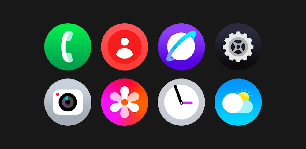 OneRound 7 - Icon Pack screenshot 1