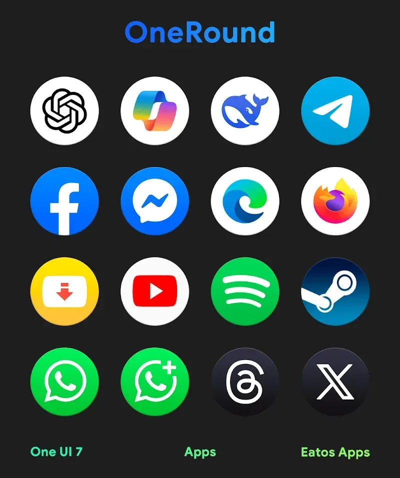 OneRound 7 - Icon Pack screenshot 3