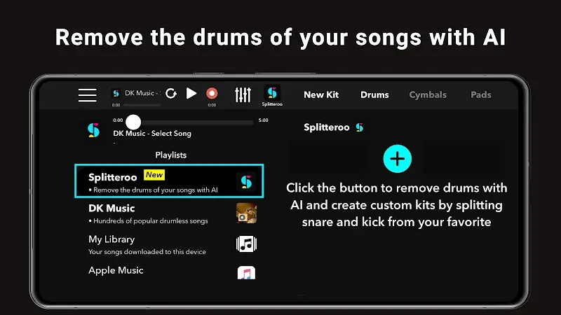 DrumKnee 3D Drums screenshot 4