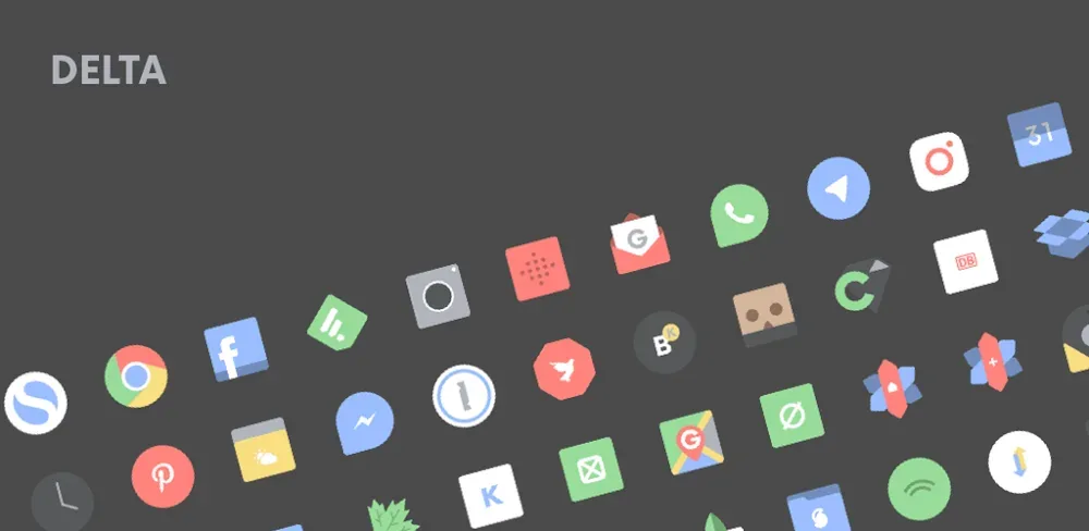 Delta Icon Pack screenshot 1