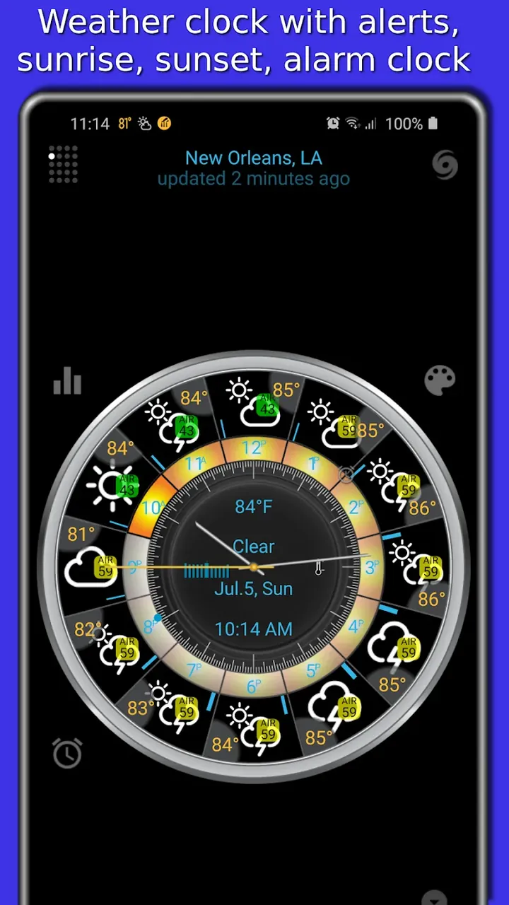 eWeather HDF screenshot 2