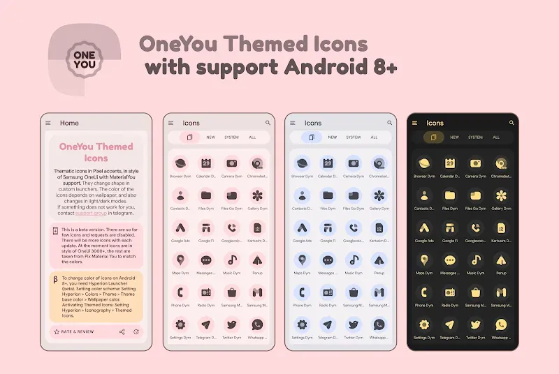 OneYou Themed Icon Pack screenshot 2