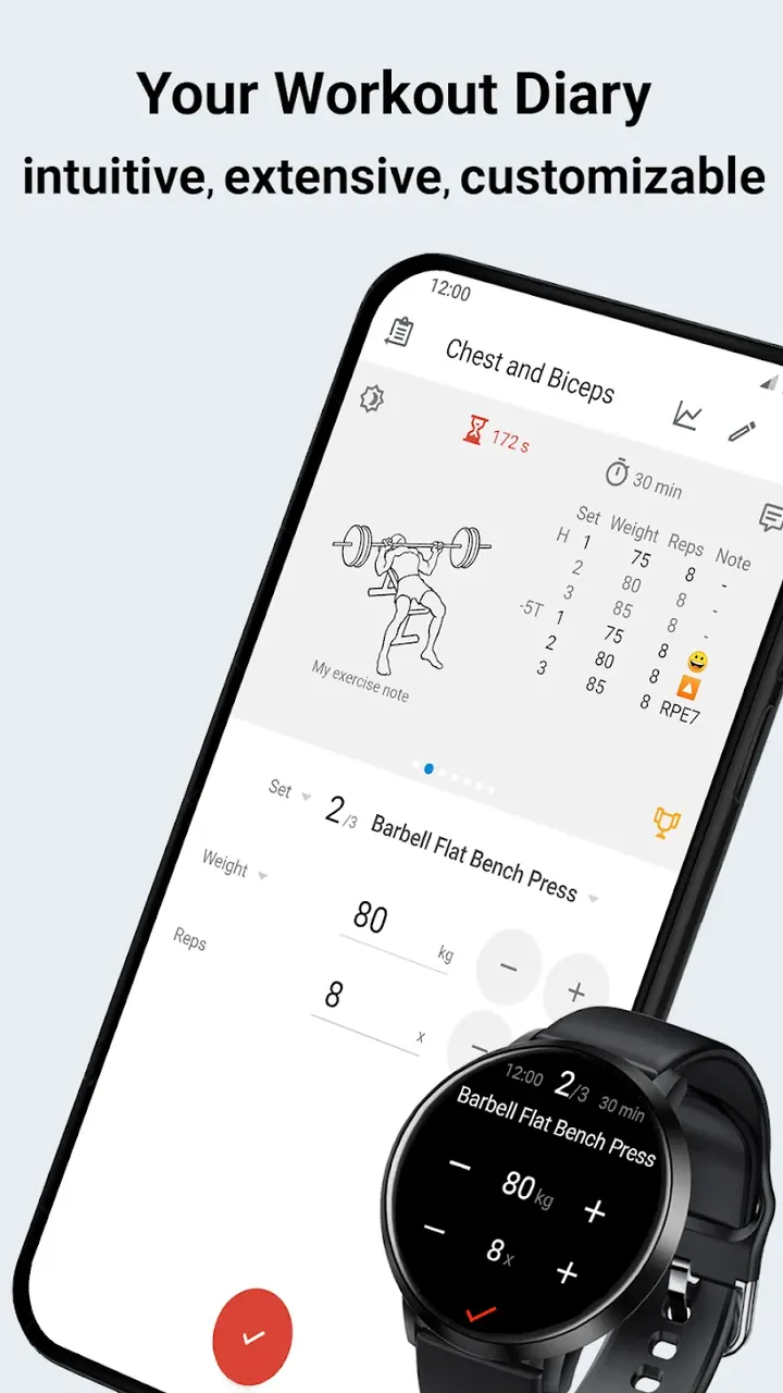 Workout Tracker & Gym Plan Log Screenshot 2