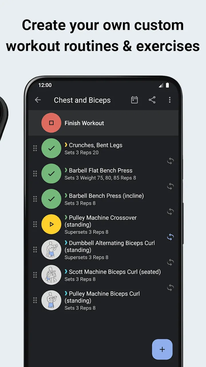 Workout Tracker & Gym Plan Log Screenshot 3