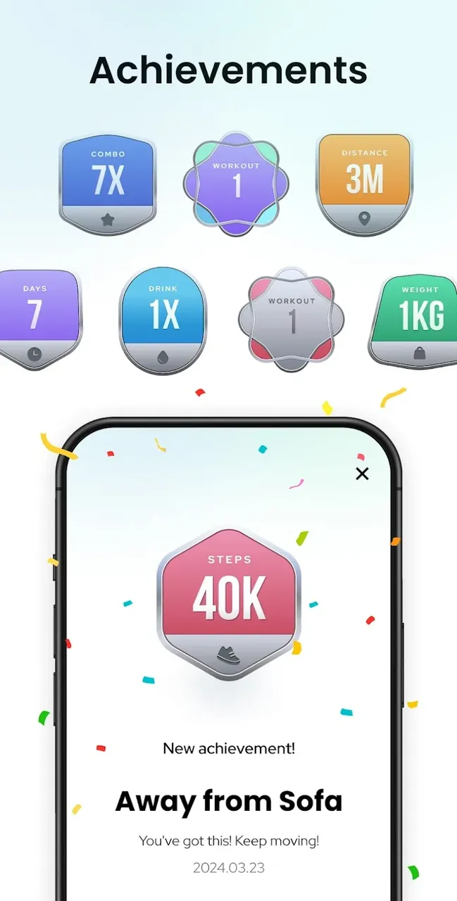 Pedometer StepGo screenshot 5