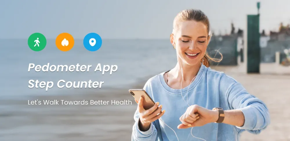 Pedometer StepGo screenshot 1