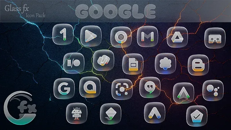 Glass FX Icon Pack screenshot 3