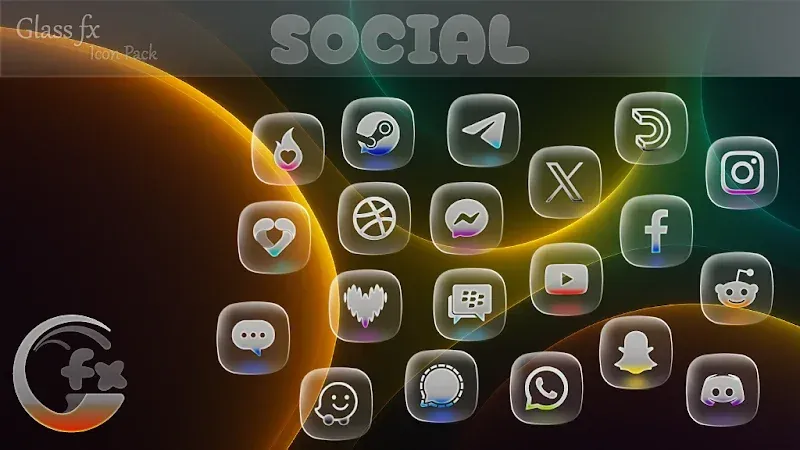 Glass FX Icon Pack screenshot 5