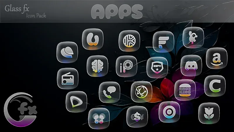 Glass FX Icon Pack screenshot 4