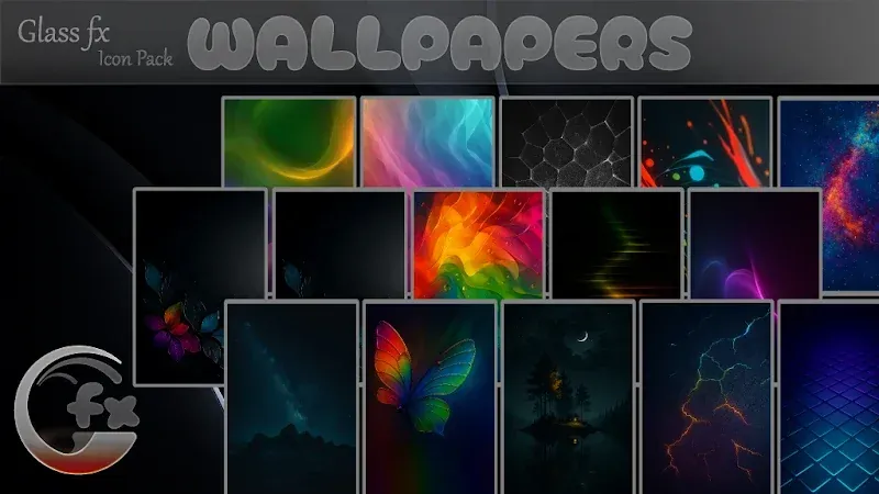 Glass FX Icon Pack screenshot 6