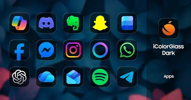 iColorGlass Dark screenshot 4