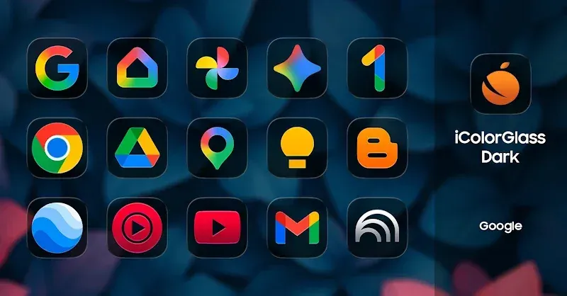 iColorGlass Dark screenshot 3
