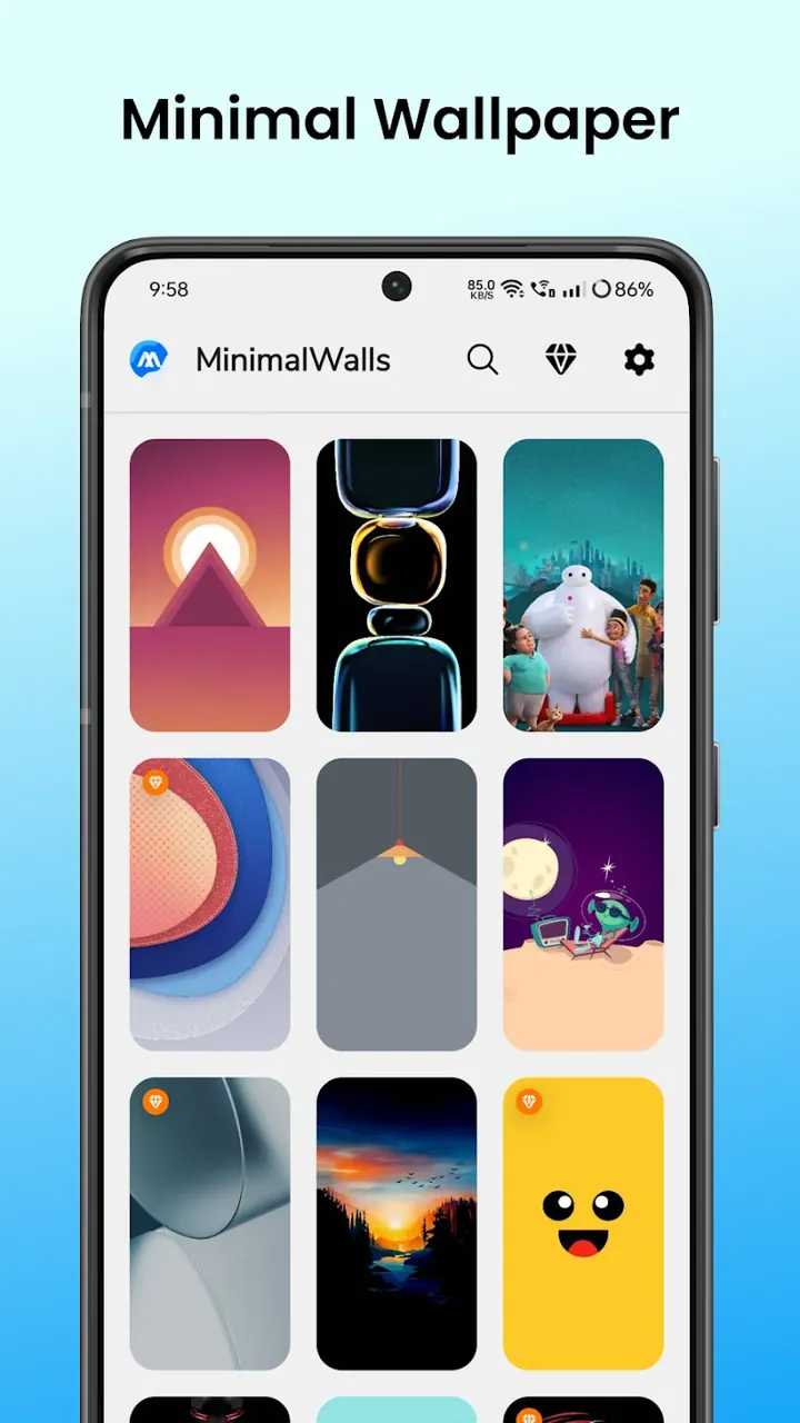 Minimal Wallpapers: Minimalist screenshot 2