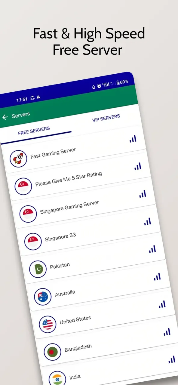 Gaming VPN - Lower Ping Vpn screenshot 5