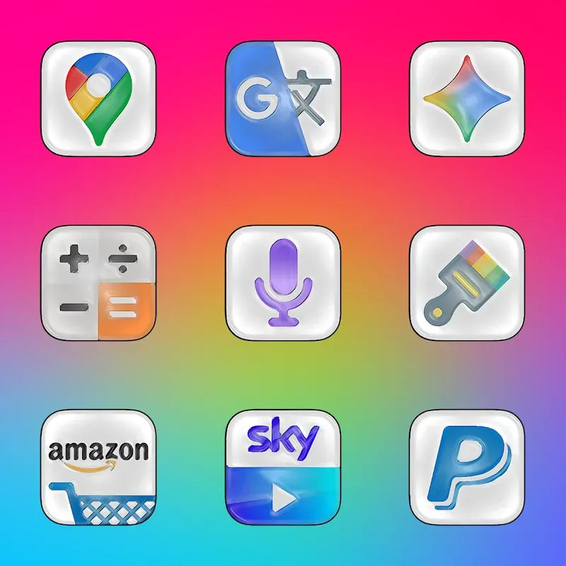 Glossy - Icon Pack screenshot 6
