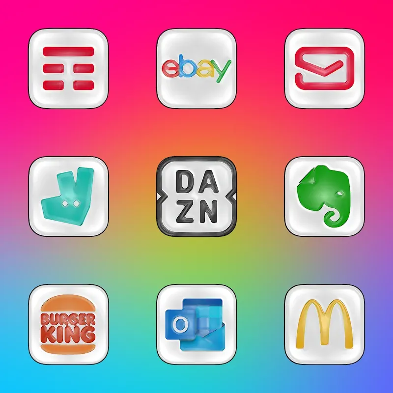 Glossy - Icon Pack screenshot 5