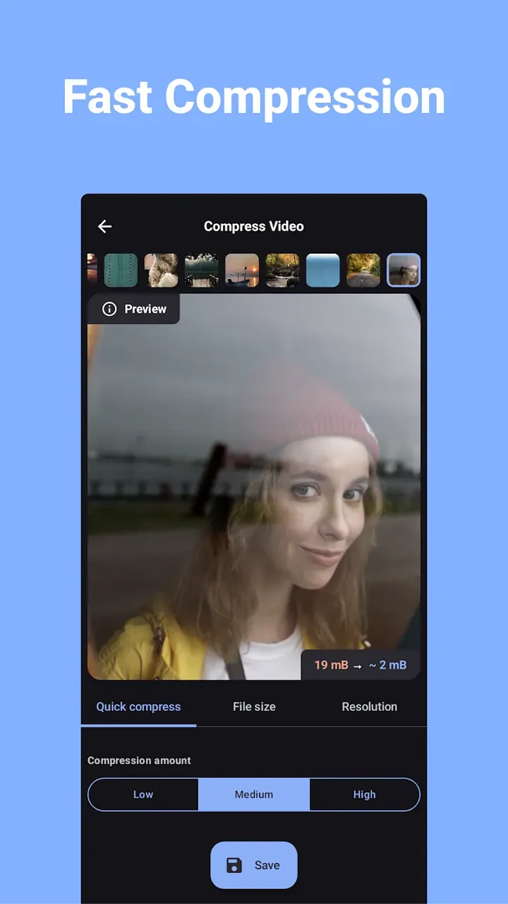 Compress Video - Resize Video screenshot 2