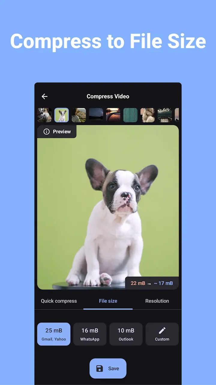 Compress Video - Resize Video screenshot 3