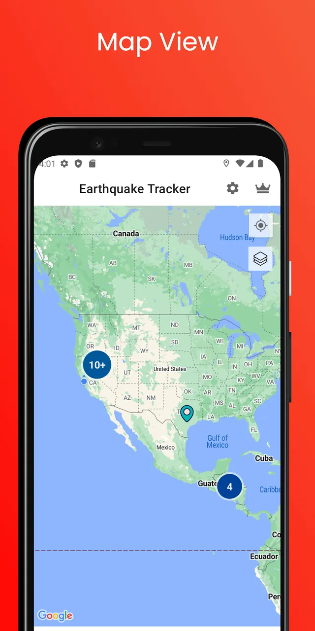 Earthquake Tracker screenshot 6