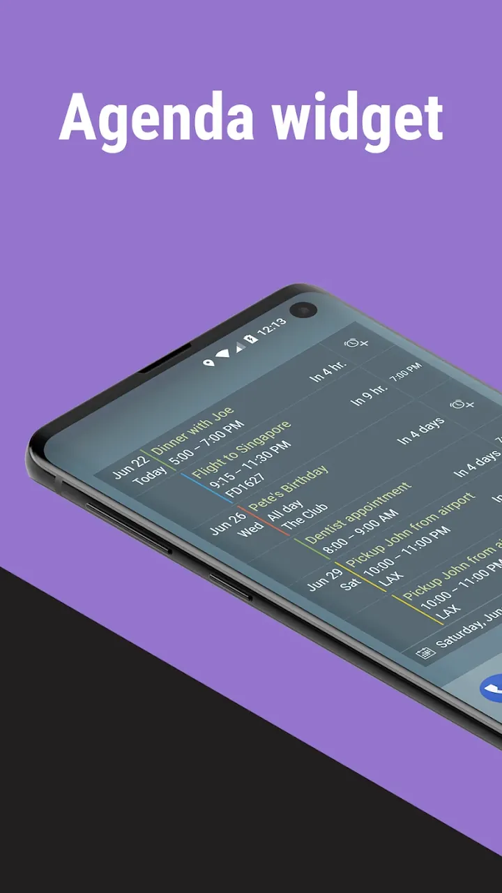 Calendar Widget screenshot 3