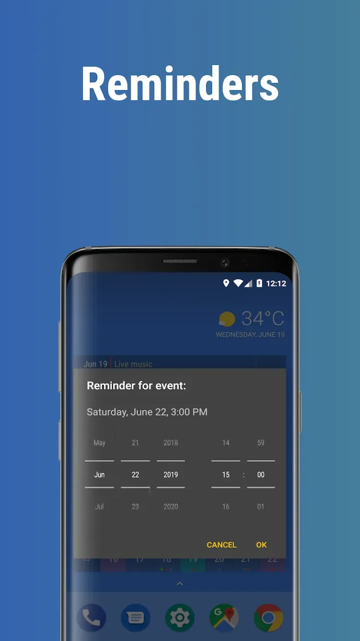 Calendar Widget screenshot 5
