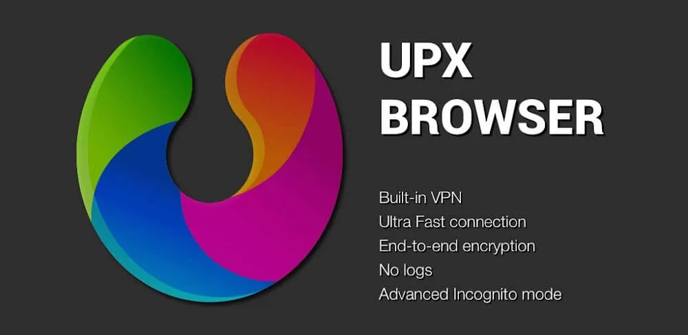 UPX VPN Browser screenshot 1