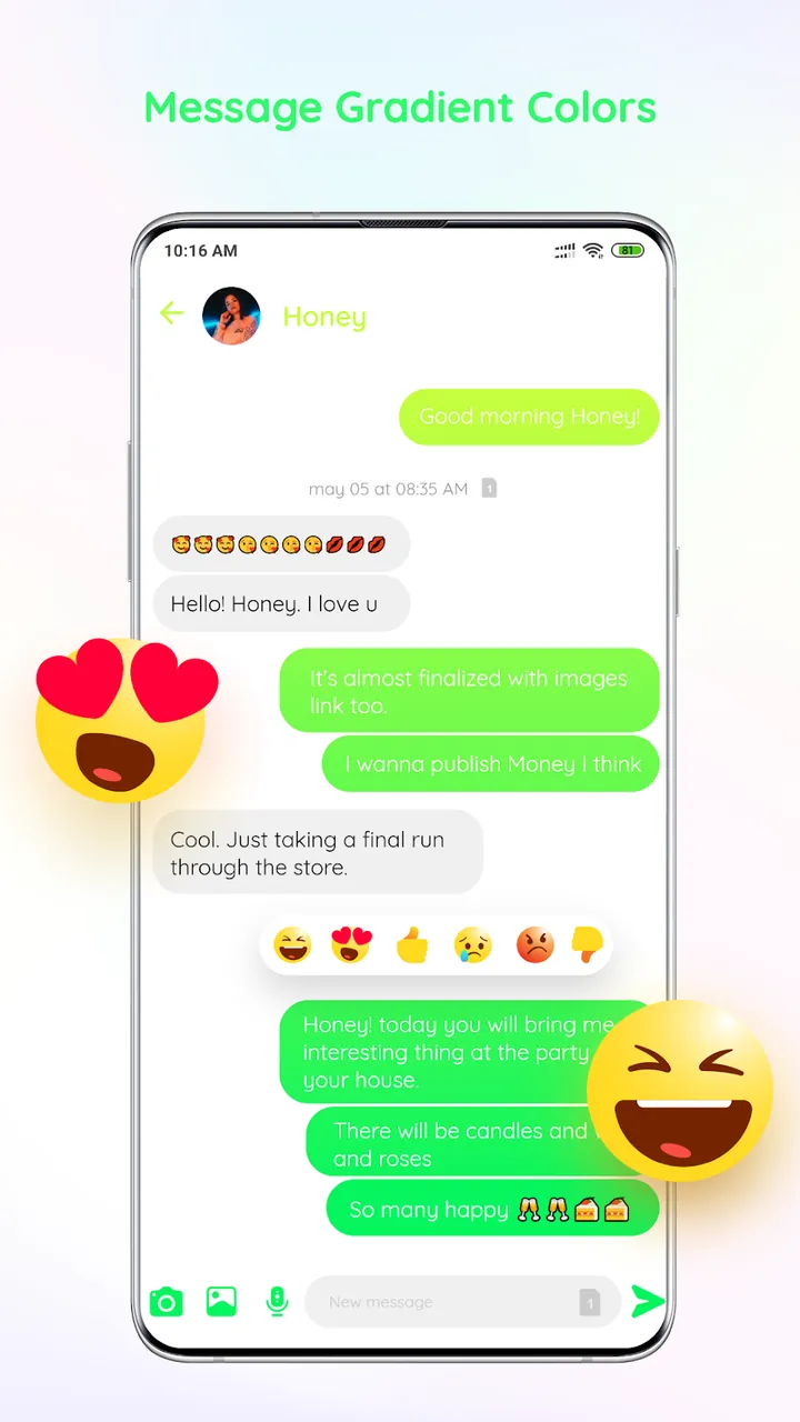 Messenger Theme screenshot 4