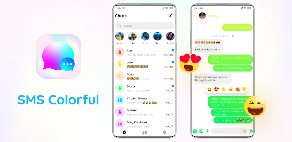 Messenger Theme screenshot 1