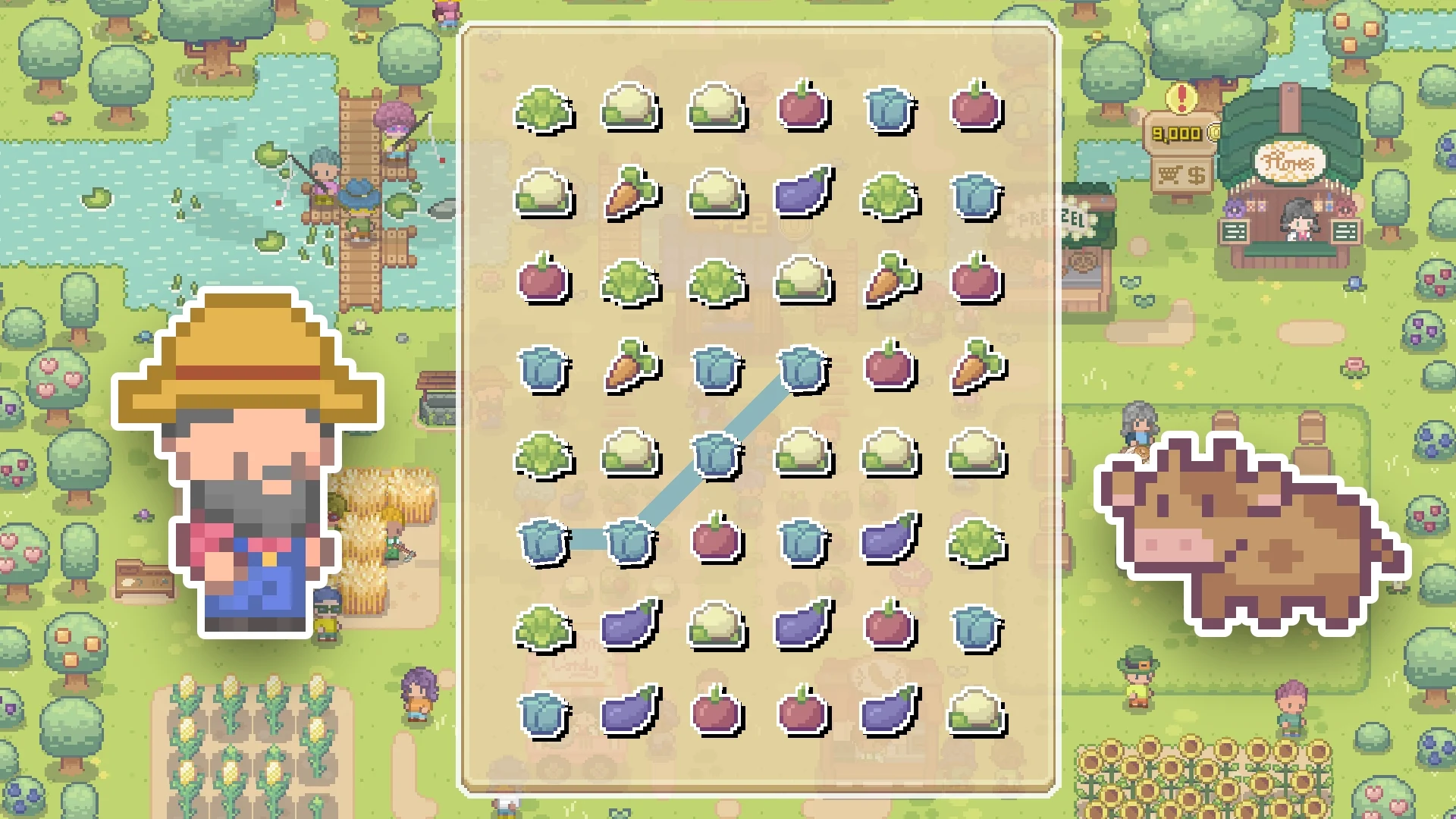 Puzzle Farmstay Pixel screenshot 1