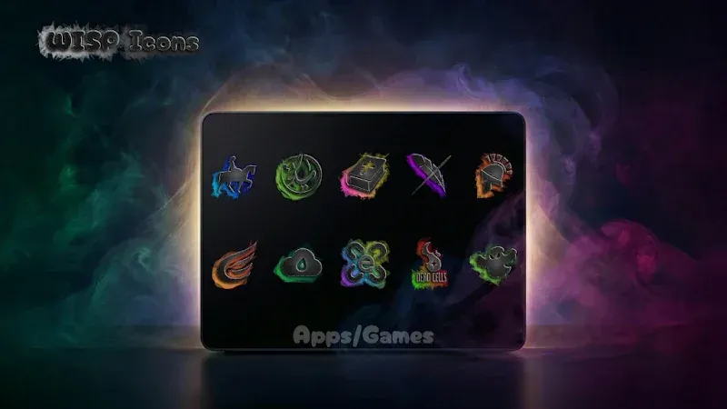 Wisp Dark Icons screenshot 5