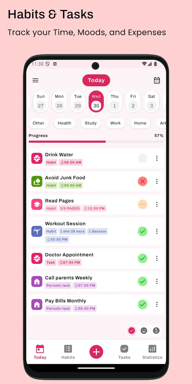 Habit Tracker - HabitGenius screenshot 2