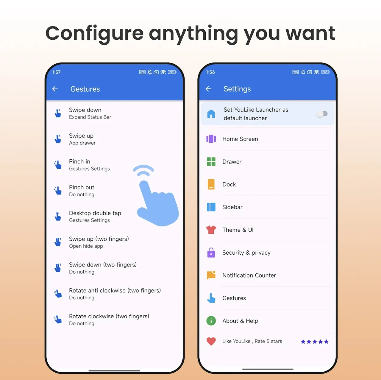 Like Launcher heart launcher screenshot 7