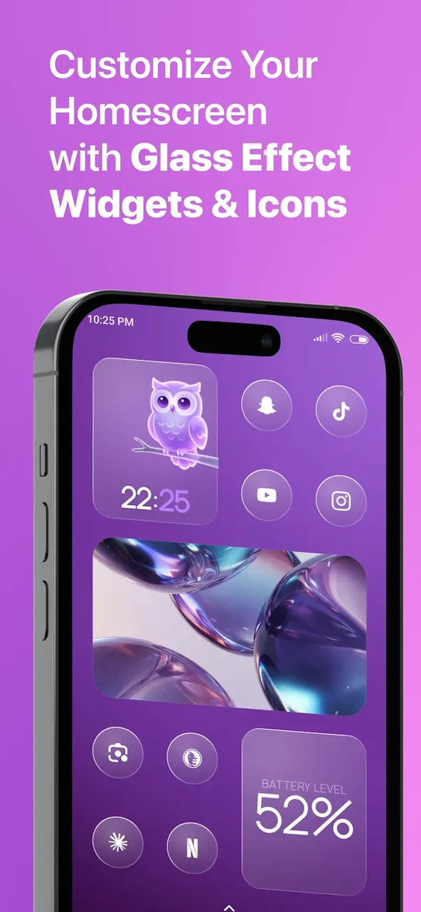 Glassy Widgets screenshot 2