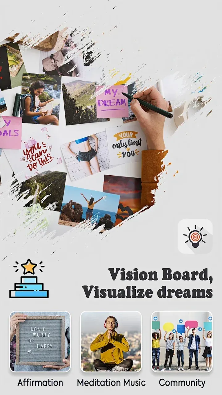 Vision Board Maker: MoodBoard screenshot 2
