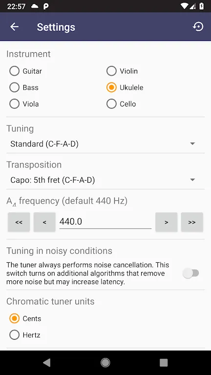 Strobe Tuner Pro: Guitar Tuner screenshot 4