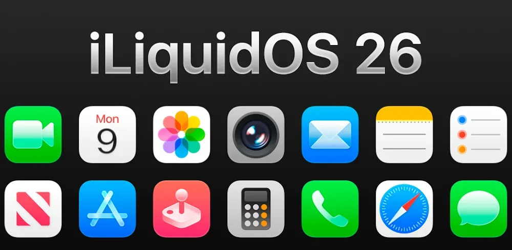 iLiquidOS 26 - Icon Pack screenshot 1