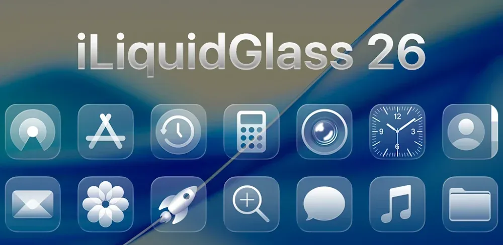 iLiquidGlassOS screenshot 1