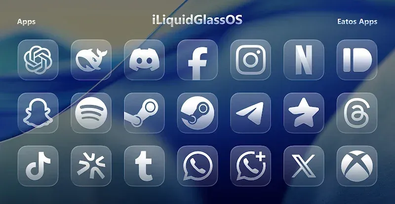 iLiquidGlassOS screenshot 3